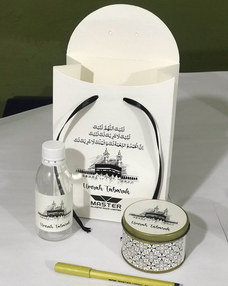 50 Small Sets - Umrah / Hajj Tabarruk Packaging