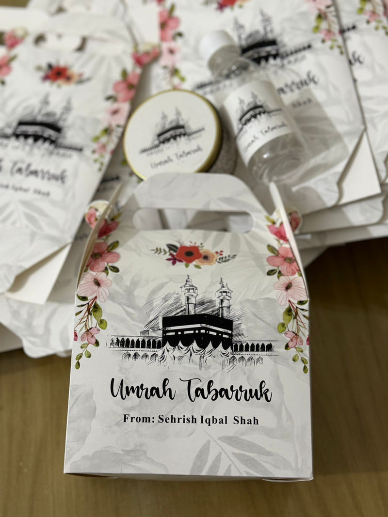 Customized Bag - Medium Set - Umrah / Hajj Tabarruk Packaging