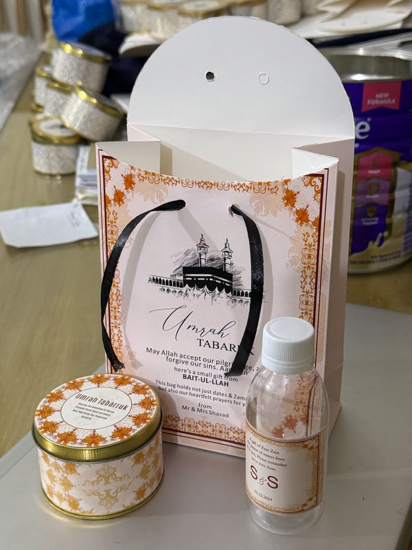 Customize Small Set - Umrah / Hajj Tabarruk Packaging