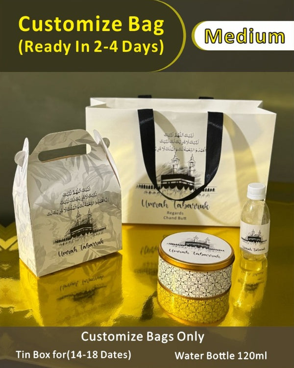 2-In-1 Medium - Umrah / Hajj Tabarruk Packaging