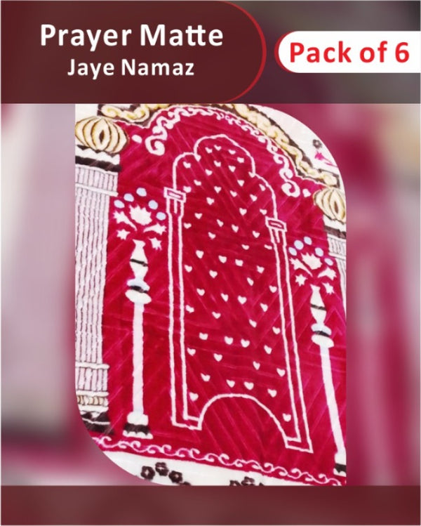 Prayer Matte / Jaye Namaz (Pack Of 6)